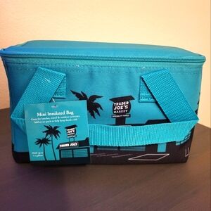 Trader Joes Mini Insulated Tote Bag